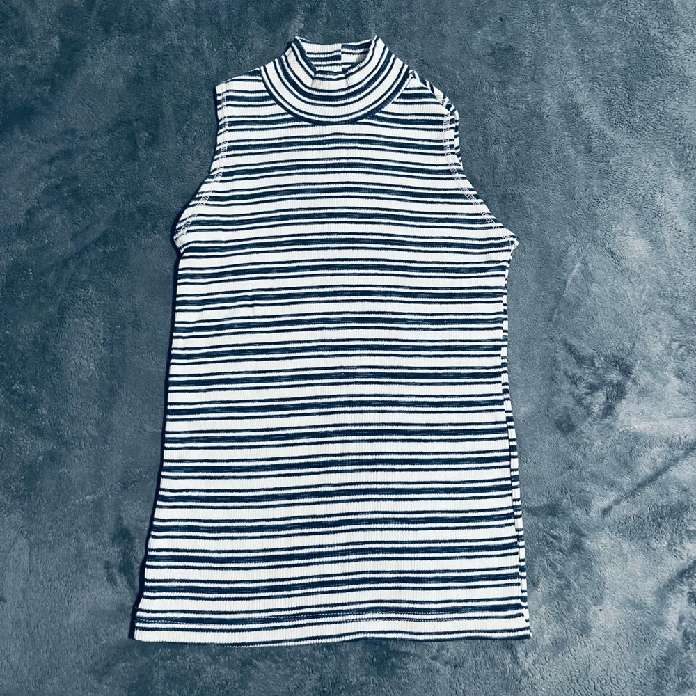 energie bi currants Stripe Sleeveless Top